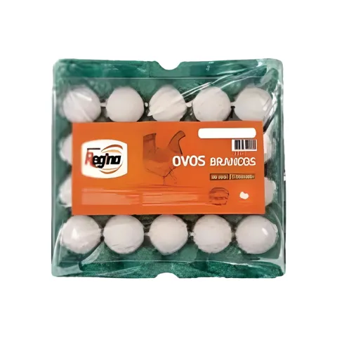 Ovos Regina Branco extra Bandeja Com 20 Unidades