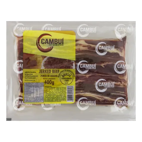 Ponta de Agulha Bovina Jerked Beef Cambuí 400g