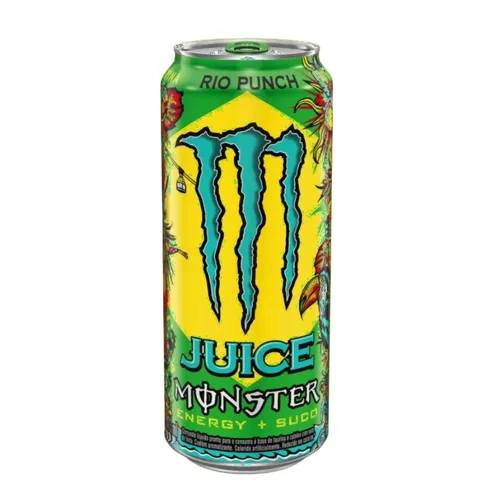 Energético Juice Creme de Papaya Monster Rio Punch Lata 473ml