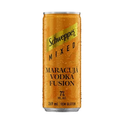 Beb Schweppes 269Ml Mixed Vodka Maracuja