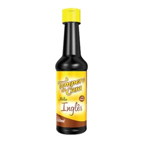 Molho Ingl Es 150Ml Tempero Da Casa