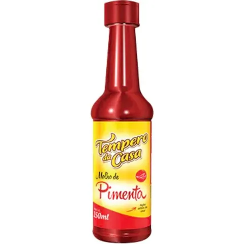 Molho Pimenta 150Ml Tempero Da Casa