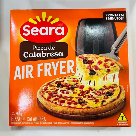 Pizza Seara 250G Airfryer Calabresa
