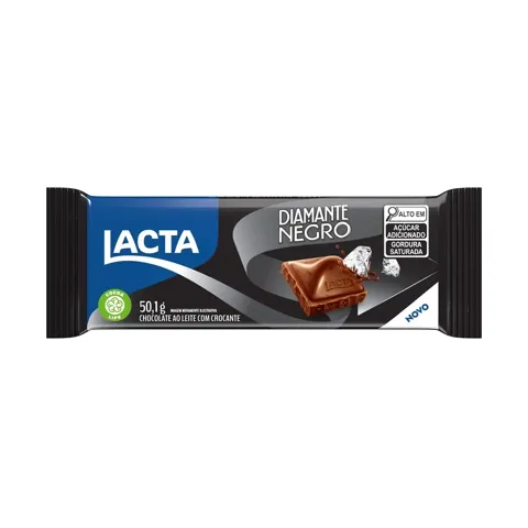 Chocolate Lacta 50,1G Diamante Negro