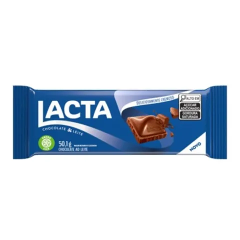 Barra Lacta Choc Ao Leite 50,1G