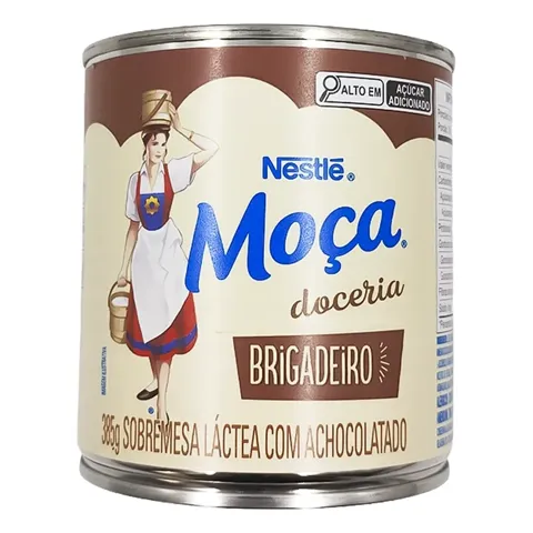 Sobremesa Láctea moça Nestlé Brigadeiro Lata 365g