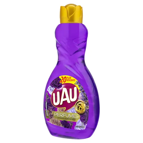 Limpador Perfumado Lavanda & Conforto Uau Perfumes Frasco 1l Grátis 20% de Desconto
