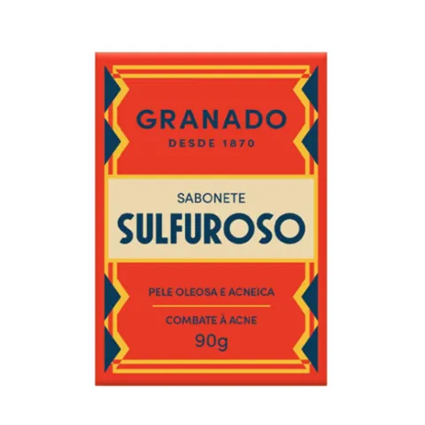 Sabonete Barra Sulfuroso Granado Caixa 90g