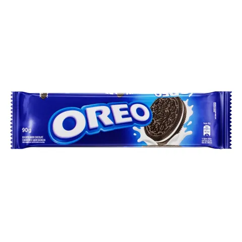 Biscoito Chocolate Recheio Baunilha Oreo Pacote 90g