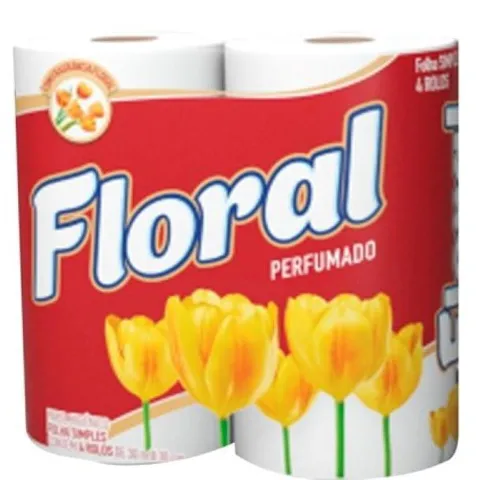 Papel Higienico 4Un Floral Perfumado