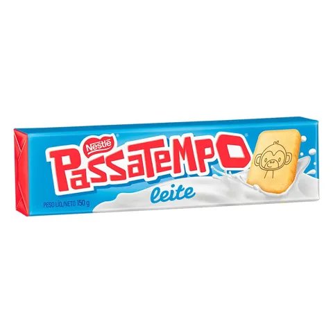 Biscoito Leite Nestlé Passatempo Pacote 150g