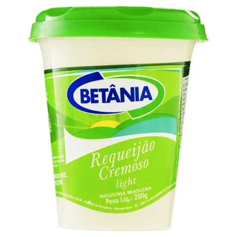 Requeijão Cremoso Light Betânia Copo 200g