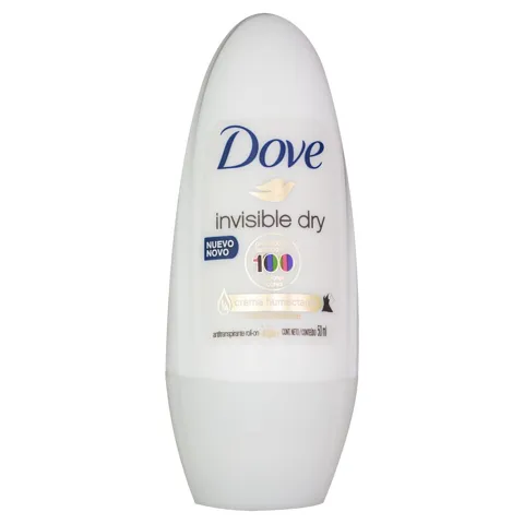 Antitranspirante Roll-On Invisible Dry Dove 50ml