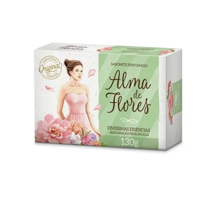 Sabonete Alma De Flores Finíssimas Essências 130G