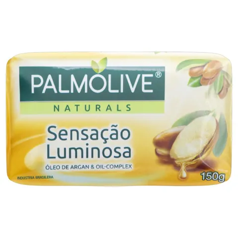 Sabonete em Barra Sensação Luminosa Palmolive Naturals Cartucho 150g