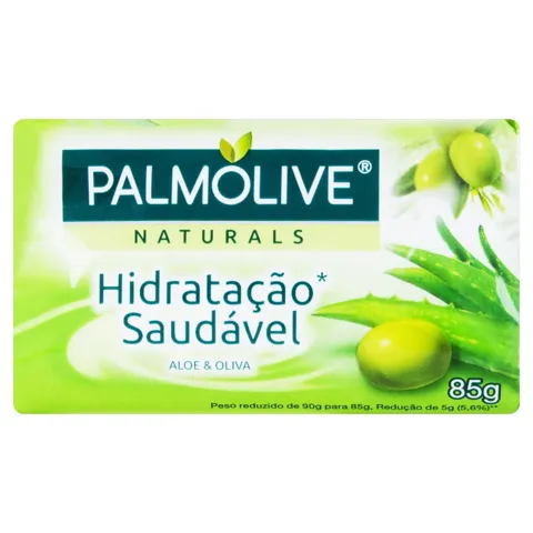 Sabonete em Barra Hidratação Saudável Palmolive Naturals Cartucho 85g