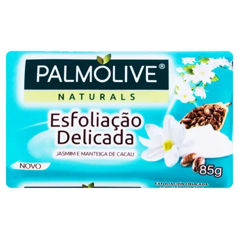 Sabonete em Barra Esfoliação Delicada Palmolive Naturals Cartucho 85g
