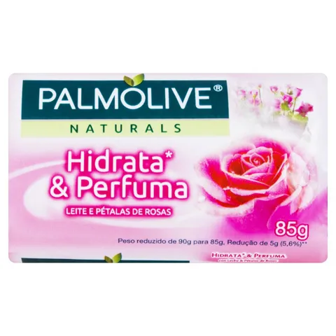 Sabonete em Barra Hidrata & Perfuma Palmolive Naturals Cartucho 85g