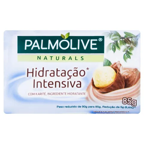 Sabonete em Barra Hidratação Intensiva Palmolive Naturals Cartucho 85g