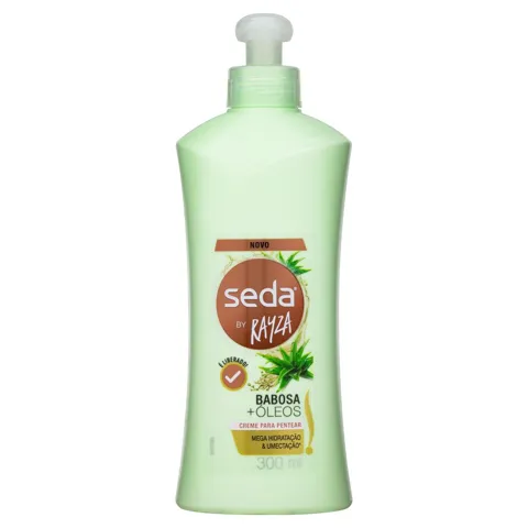 Creme para Pentear Seda Babosa e Óleos by Rayza Frasco 300ml