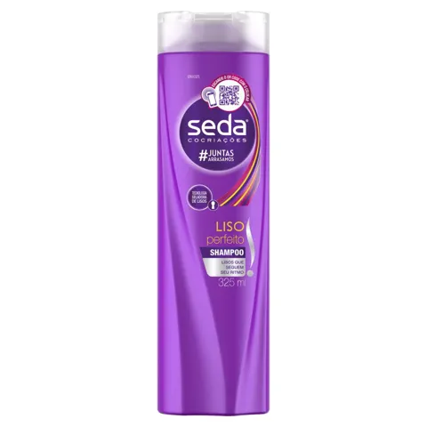Shampoo Seda Cocriações Liso Perfeito Frasco 325ml