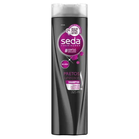 Shampoo Seda Cocriações Pretos Luminosos Frasco 325ml