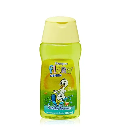Shampoo Infantil Flora Nenen 100Ml Cabelos Normais