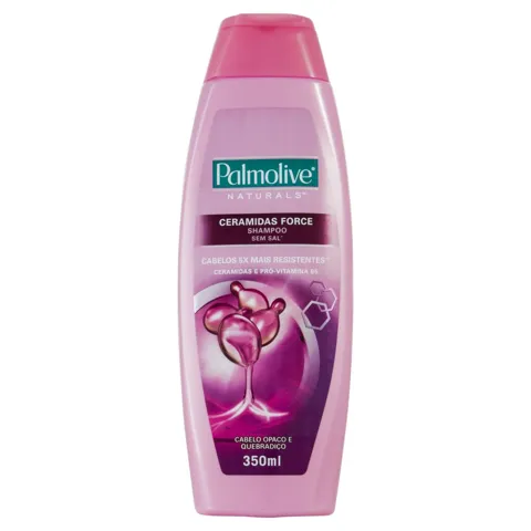 Shampoo Palmolive Naturals Ceramidas Force Frasco 350ml