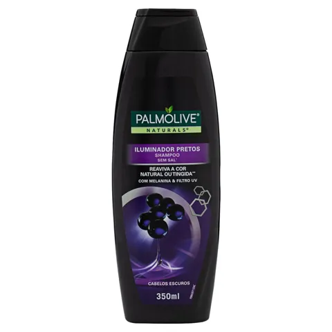 Shampoo Palmolive Naturals Iluminador Pretos Frasco 350ml