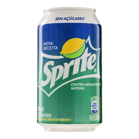 Refrigerante Limão sem Açúcares Sprite Lata 350ml