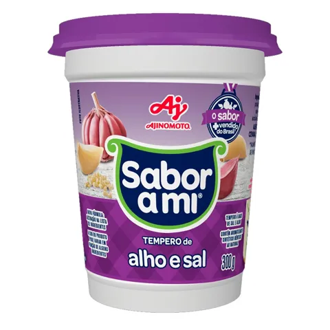 Tempero Alho e Sal Sabor a Mi Pote 300g