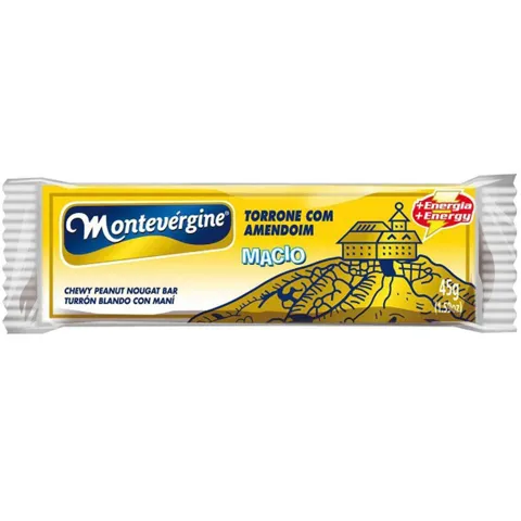 Torrone MONTEVERGINE Com Amendoim 45g