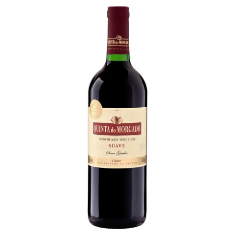 Vinho Brasileiro Tinto Suave Quinta do Morgado Serra Gaúcha Garrafa 750ml