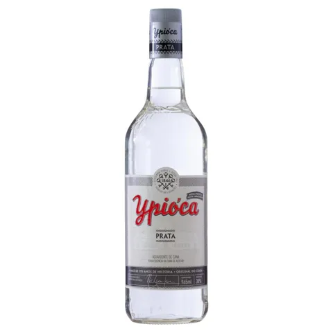 Aguardente de Cana Prata Ypióca Garrafa 965ml