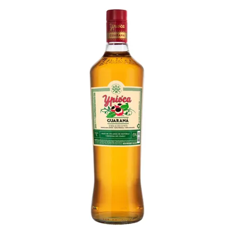 Bebida Mista Alcoólica Guaraná Ypióca Garrafa 1l