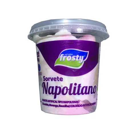 Sorvete FROSTY Napolitano 400ml