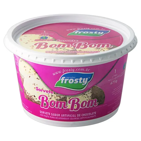 Sorvete Bombom Sorvetes Frosty Pote 1l