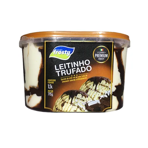 Sorvete FROSTY  Leitinho Trufado 1,5L
