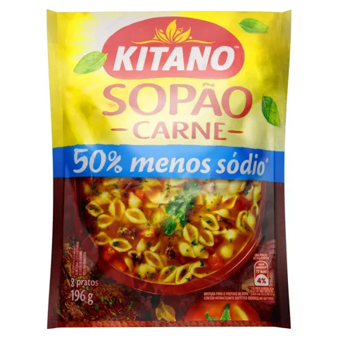 Sopão Carne Kitano Sachê 196g