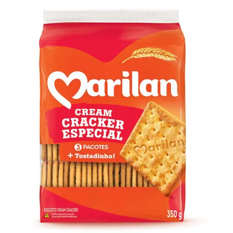Biscoito Cream Cracker Marilan Especial 350G