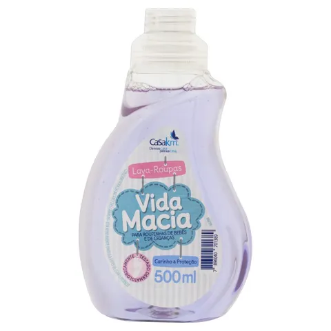 Lava-Roupas Líquido Carinho & Proteção Vida Macia Frasco 500ml