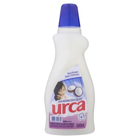 Lava-Roupas Líquido Coco Urca Frasco 500ml