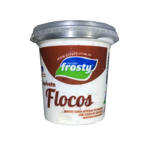 Sorvete FROSTY Flocos 400ml