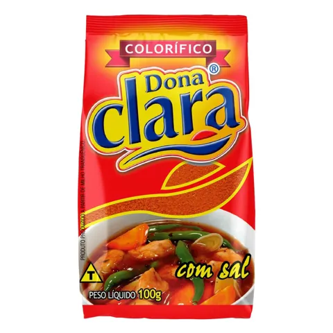 Colorífico Pó com Sal Dona Clara Pacote 100g