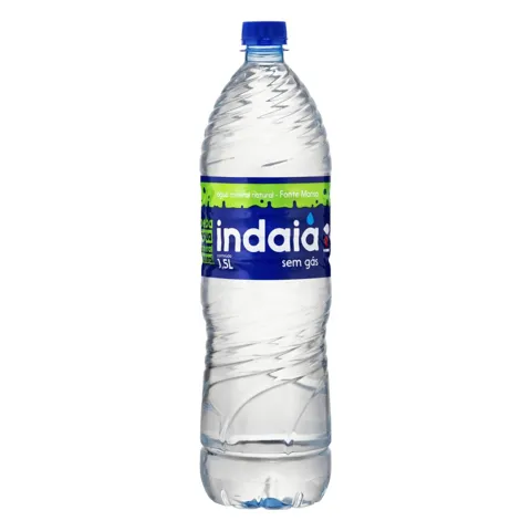 Água Mineral Natural sem Gás Indaiá Garrafa 1,5l