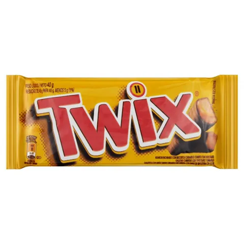Bombom Twix Pacote 40g