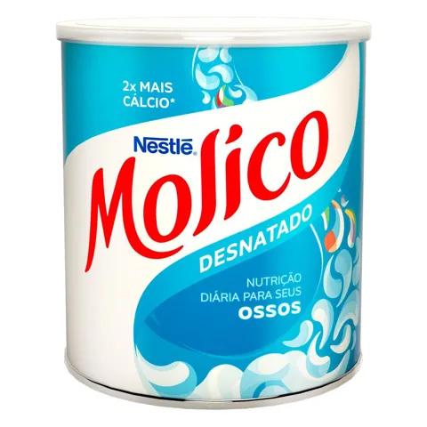 Leite em Pó Desnatado Nestlé Molico Lata 280g