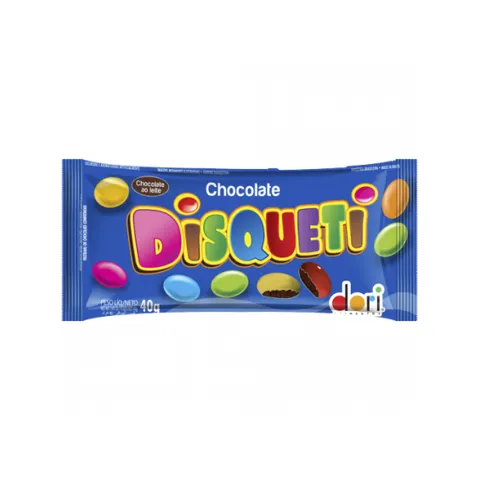 Pastilha Dori Disquete 40G Leite