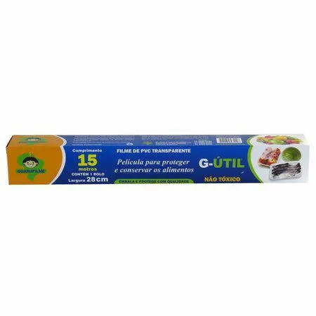 Filme de Pvc G.ÚTIL 28cmx15m