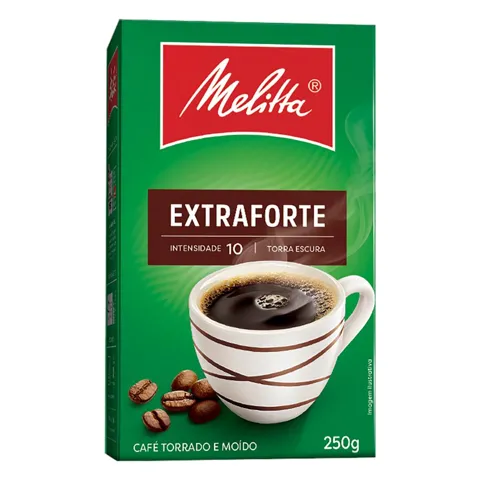 Café Torrado e Moído Extraforte Melitta Caixa 250g